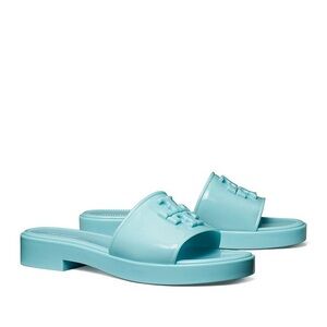 Tory Burch Eleanor Jelly Slide Size 6 in Blue 
EEUC
